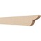 Ekena Millwork 2in. W x 4in. H x 24in. L Crestline Woodgrain TimberThane Rafter Tail, Primed Tan RFTUR02X04X24CRERCPR - alternate 1